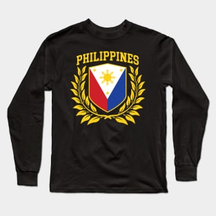 Philippines Coat of Arms Long Sleeve T-Shirt